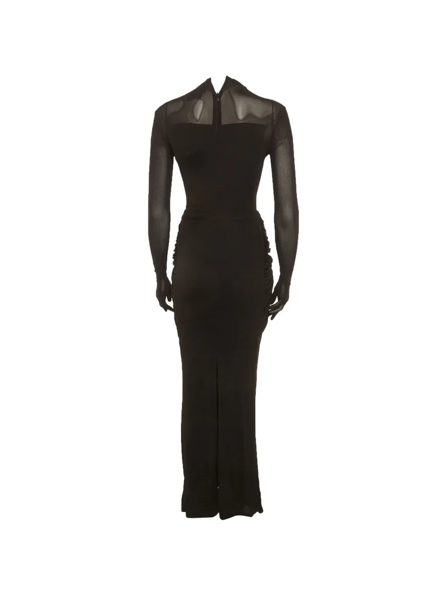 Serena draped maxi dress 3
