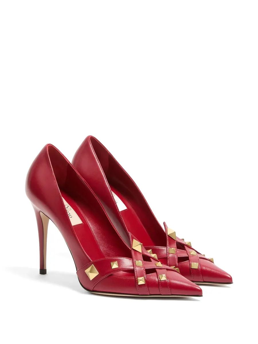 Studdy kidskin pumps 100mm 3