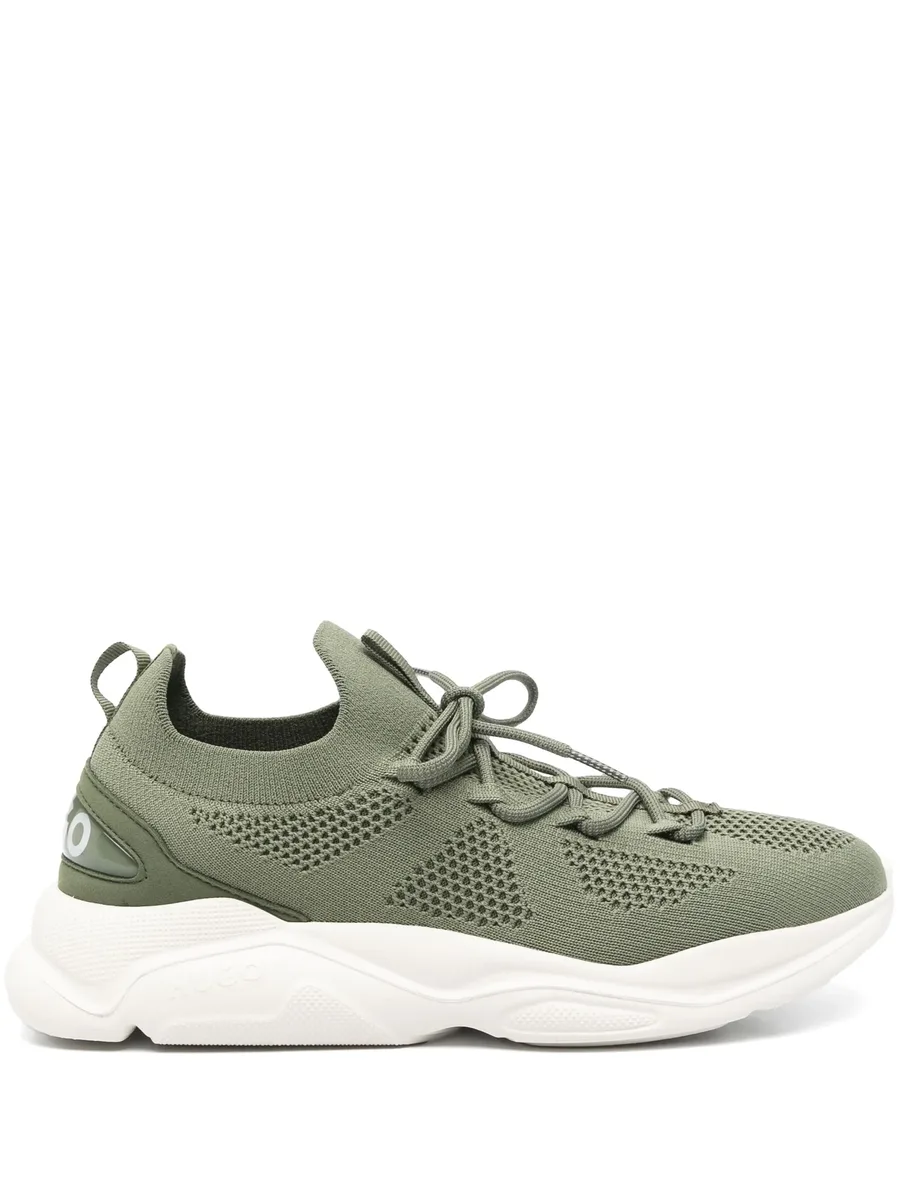 mesh-panelled sneakers 1