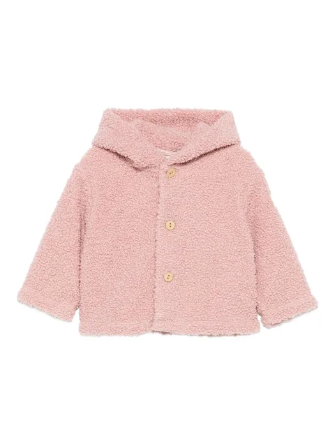 fleece hooded jacket