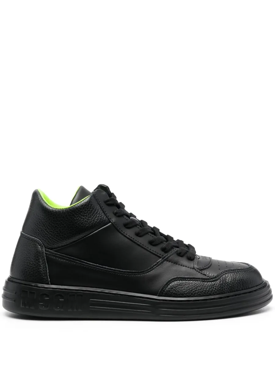 logo-print high-top sneakers 2