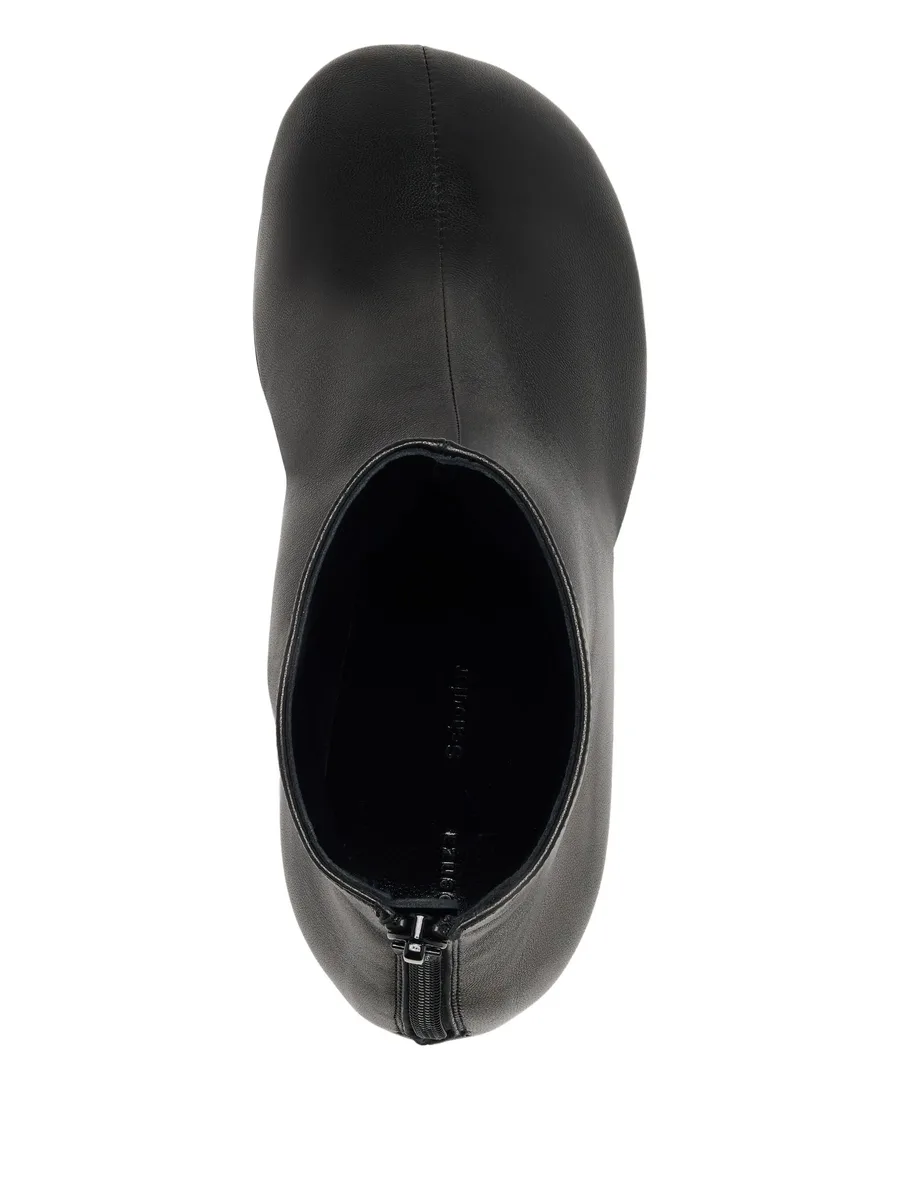 Glove leather ankle boots 5