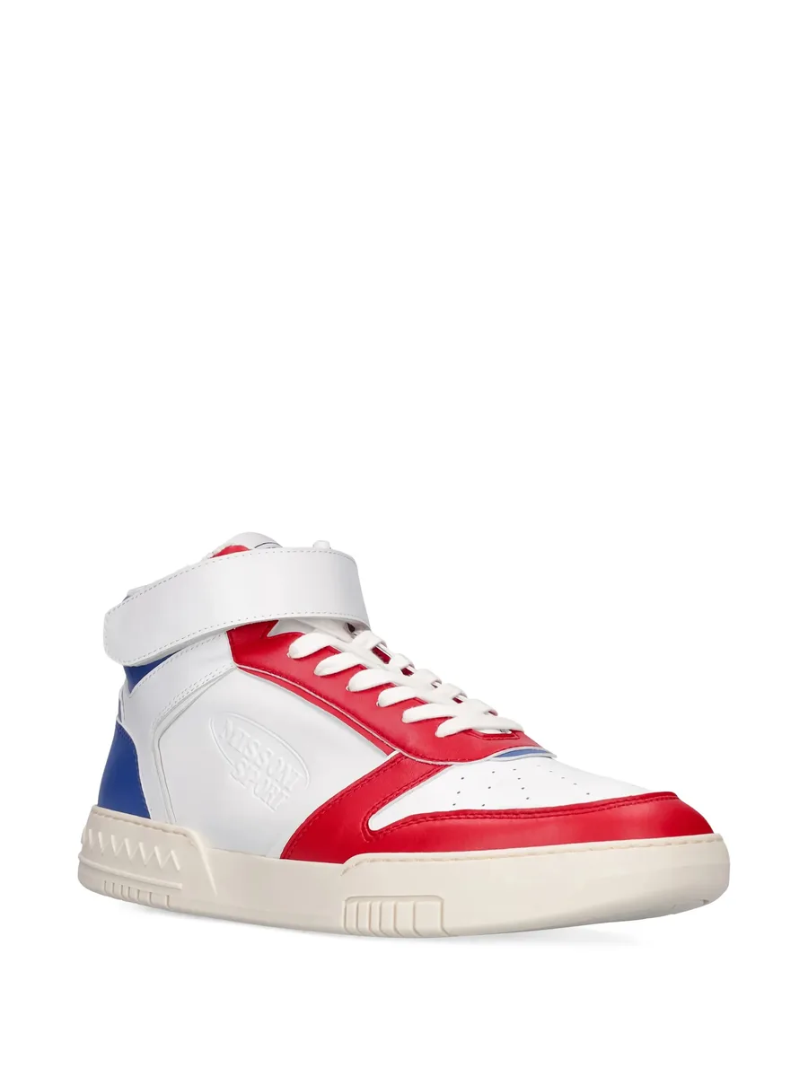 lace-up high-top sneakers 4