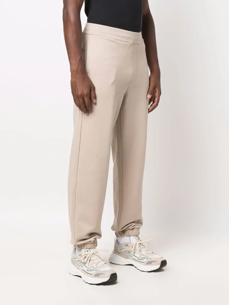 logo-print cotton track trousers 6