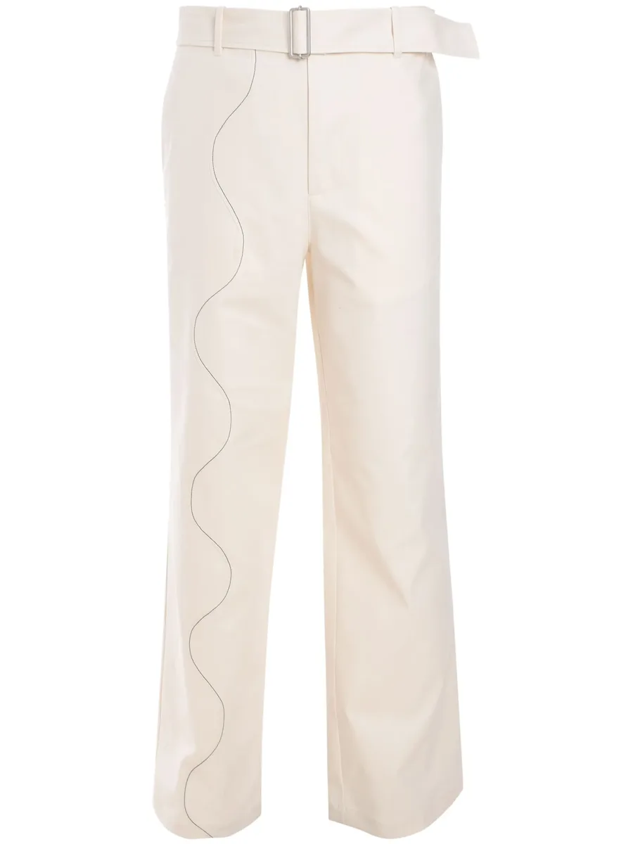 straight-leg trousers 1