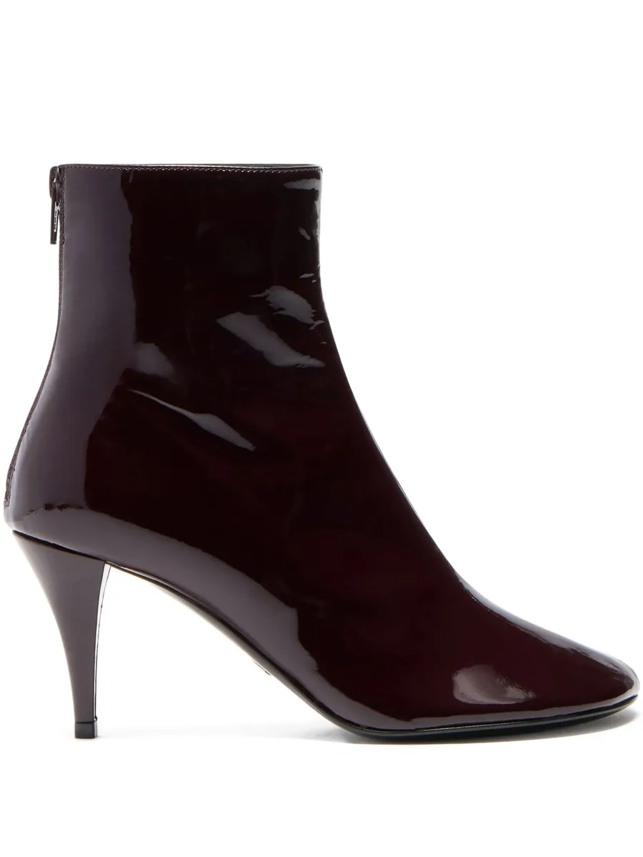 Glove leather ankle boots 1