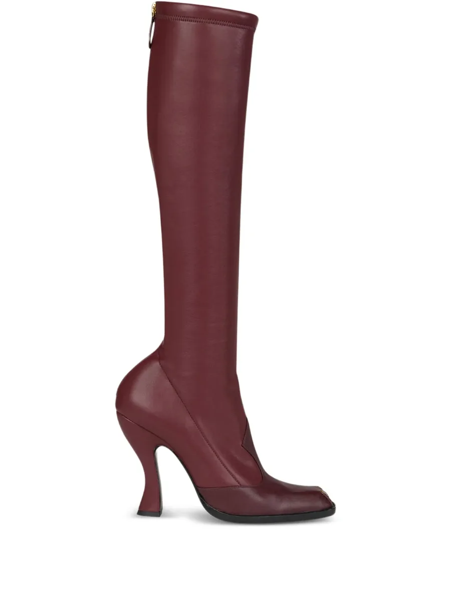 105mm high-heeled studded boots 1