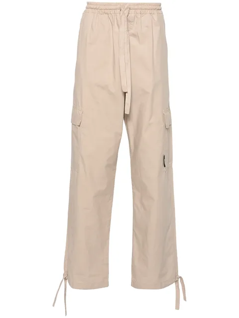 straight-leg cargo trousers