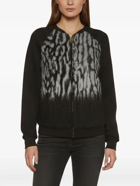 Gym mohair-blend jersey jacket