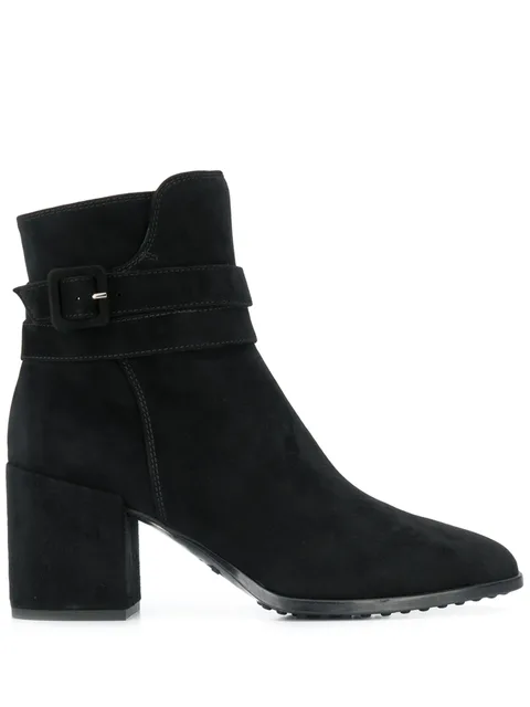 buckle detail boots