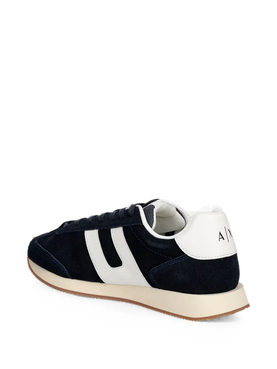 logo-print panelled sneakers 6