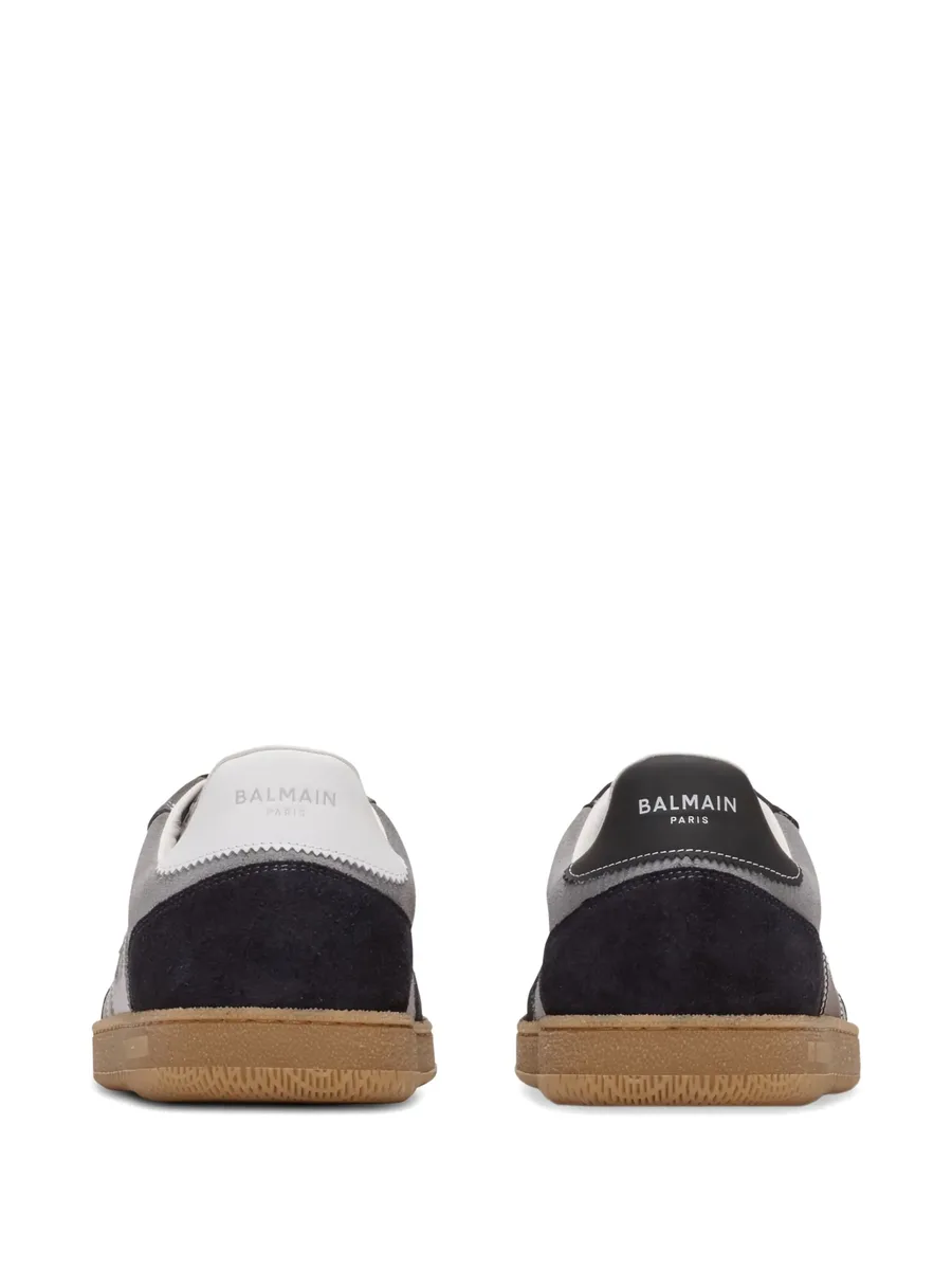 suede Balmain Swan trainers 6