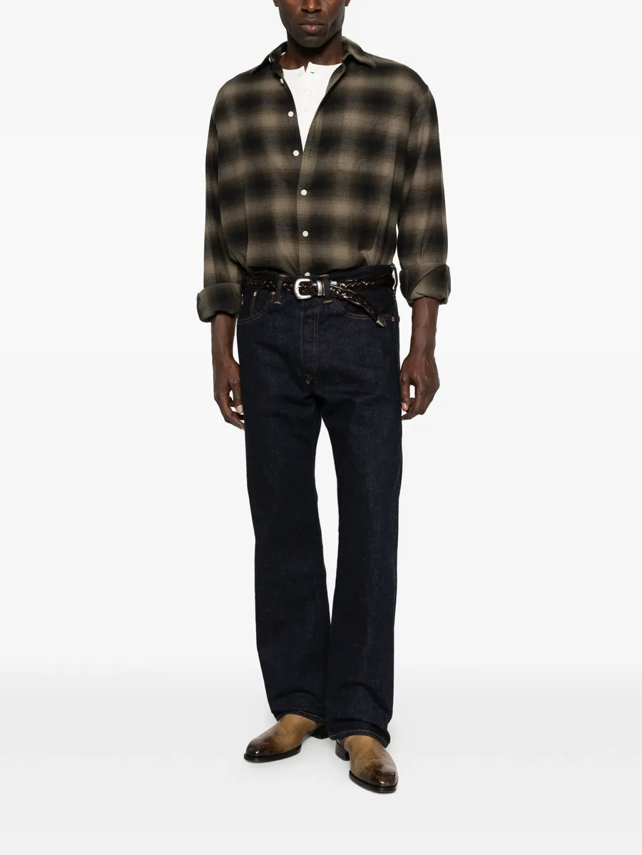 брюки Selvedge с логотипом 3