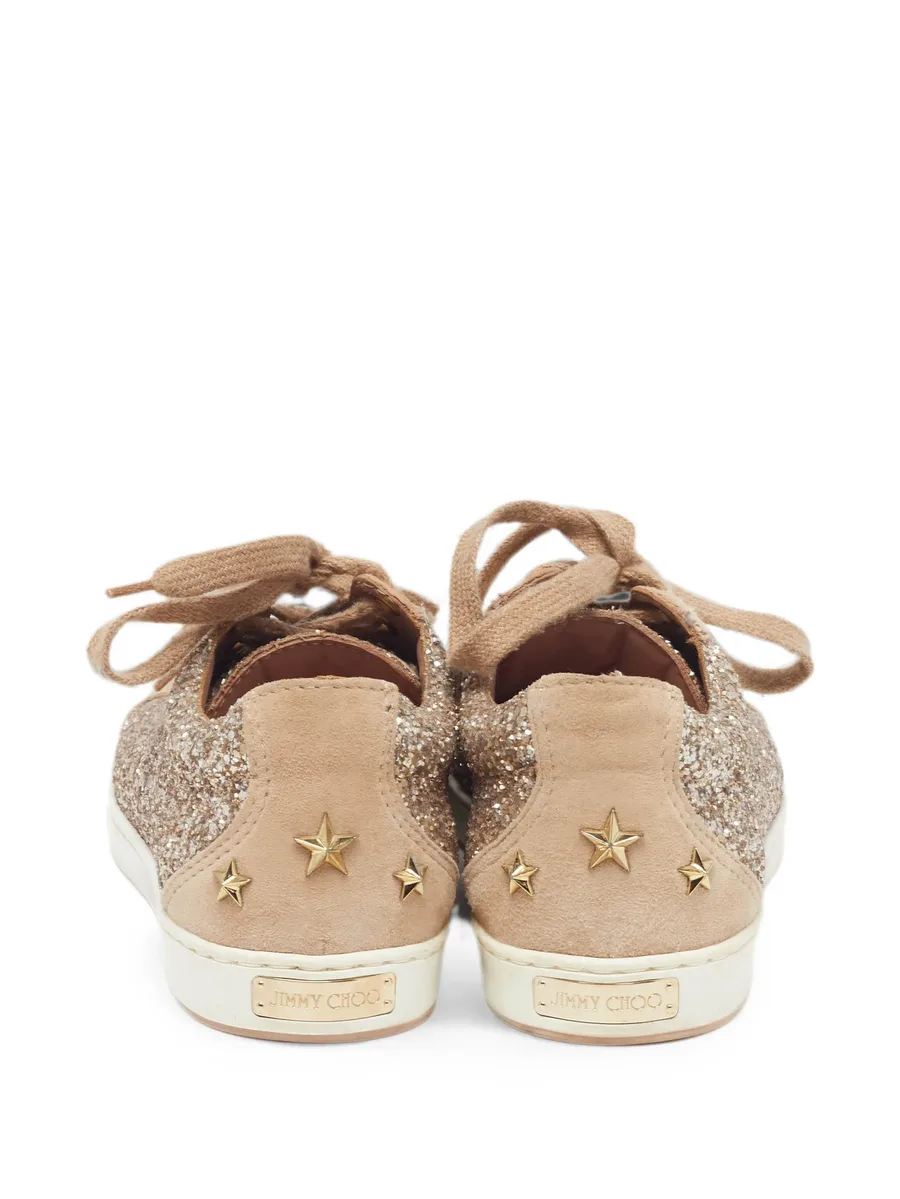 Miami glitter suede sneakers 6