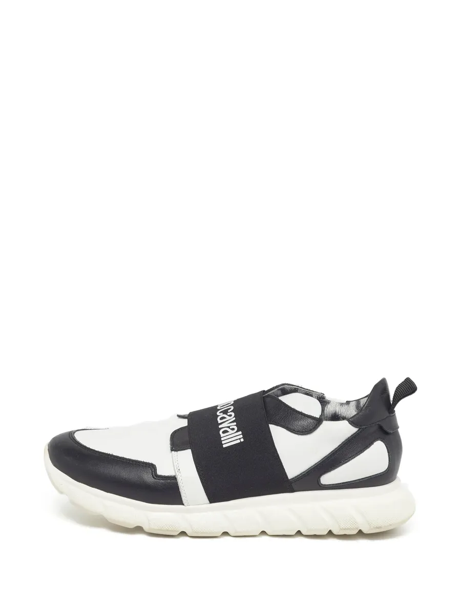 logo-print strap sneakers 2