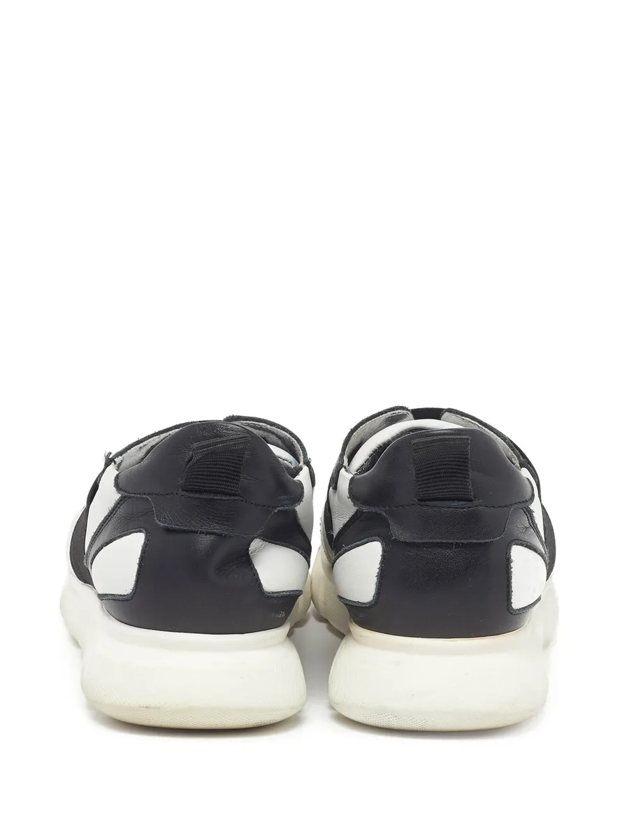 logo-print strap sneakers 6