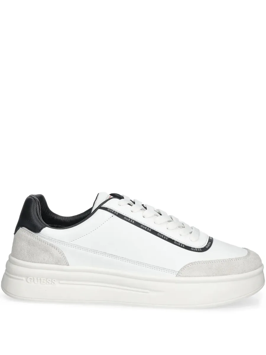 logo-trim low-top sneakers 2