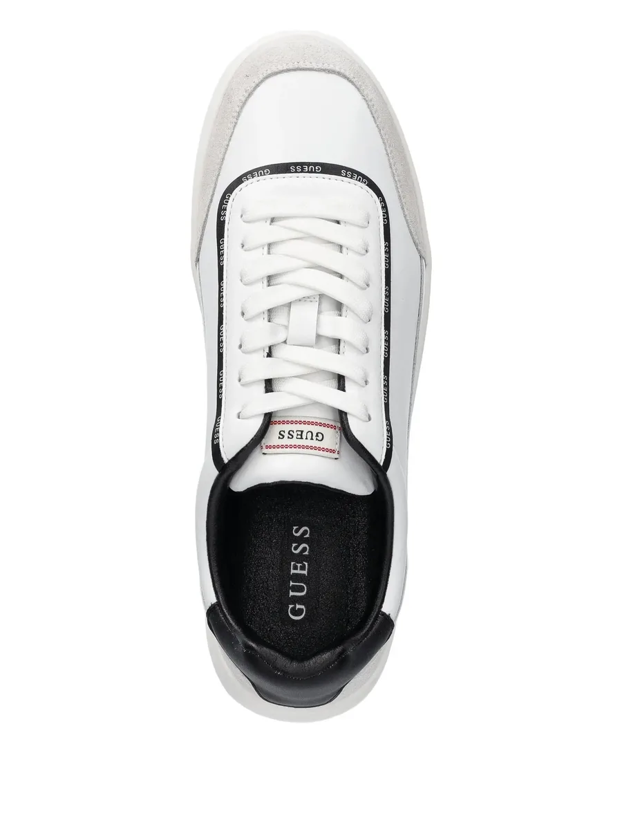 logo-trim low-top sneakers 6
