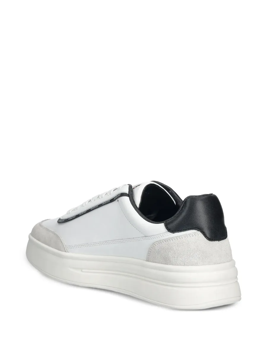 logo-trim low-top sneakers 10