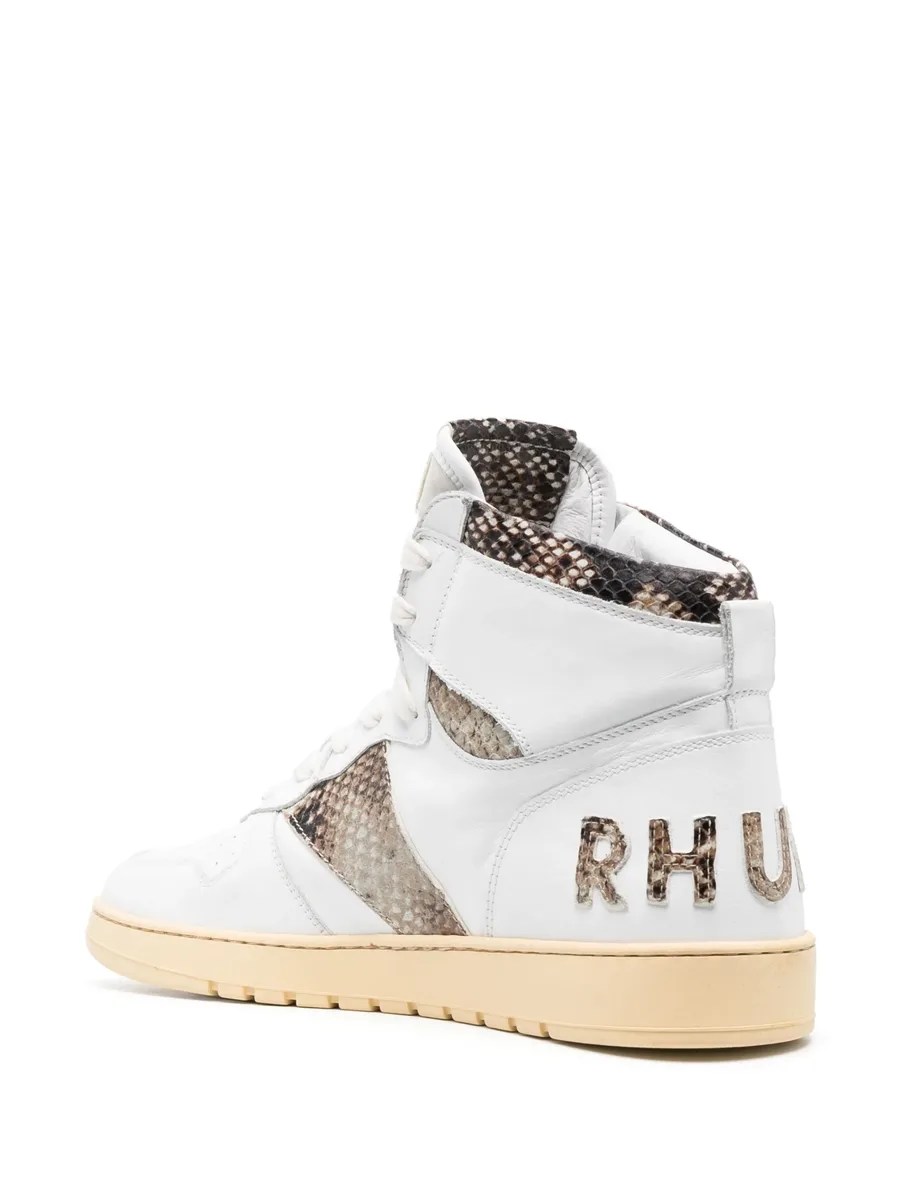 panelled high-top sneakers 6