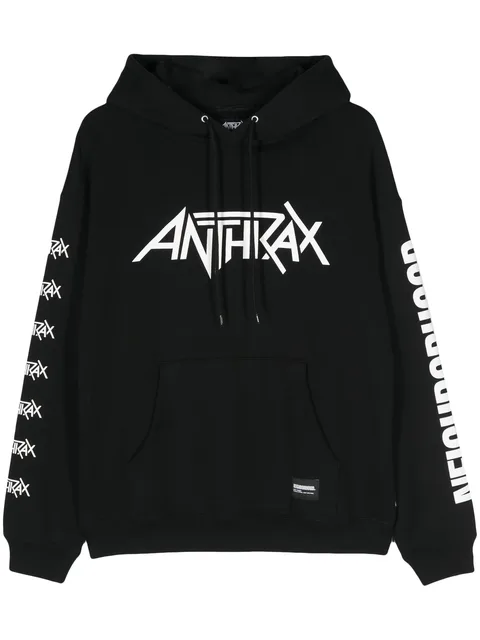 худи с логотипом из коллаборации с Anthrax
