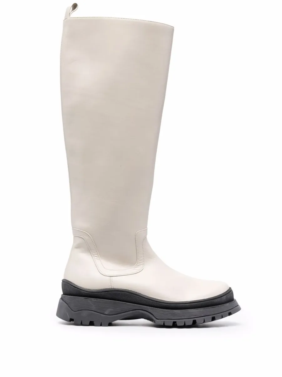 side zip leather boots 2