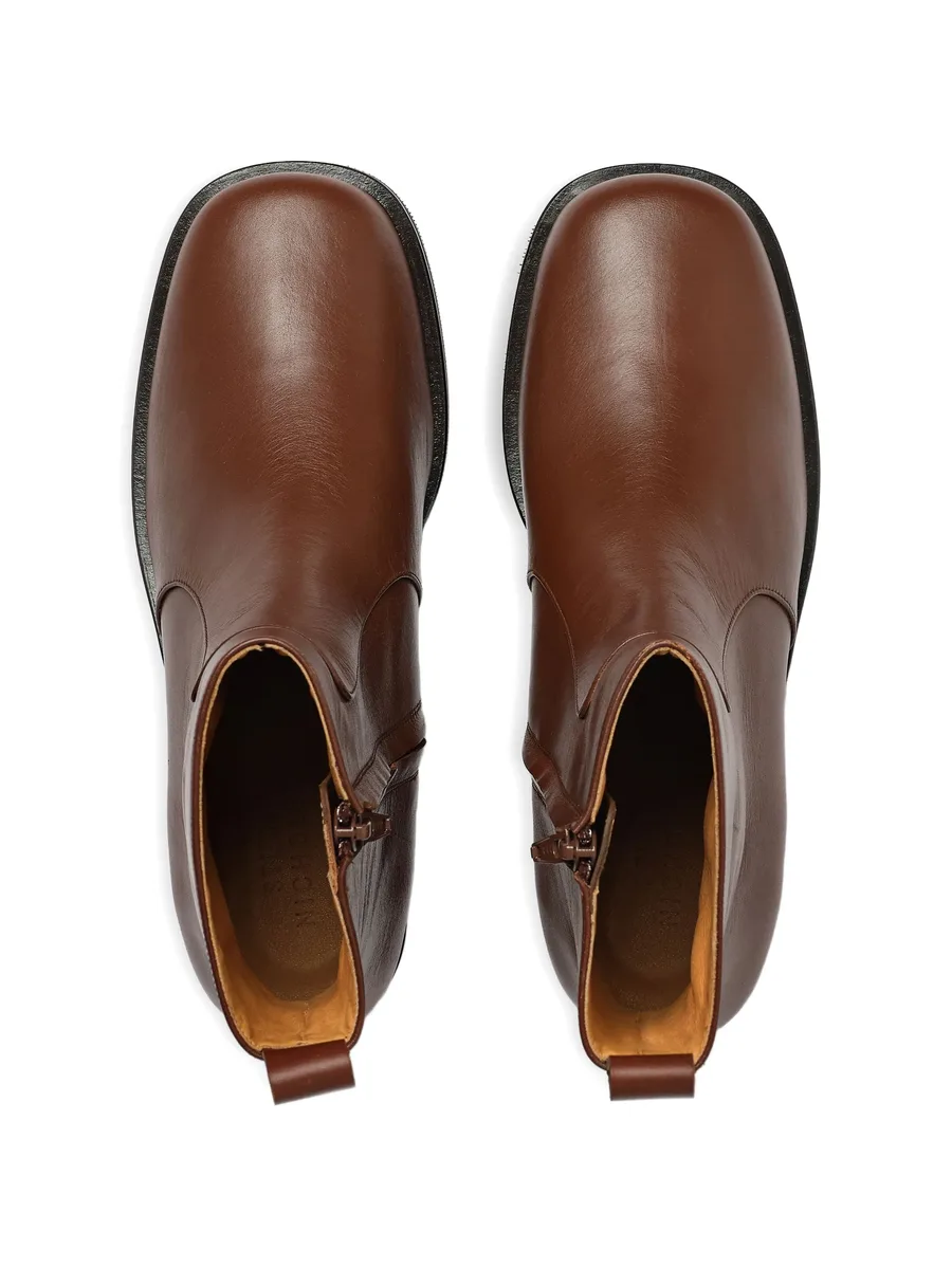 square leather boots 5