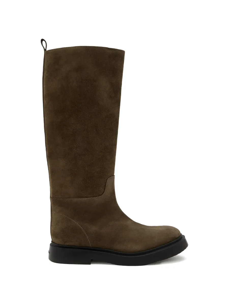 Bank suede knee boots 1