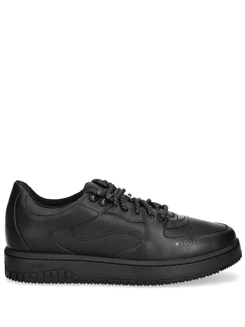 leather sneakers