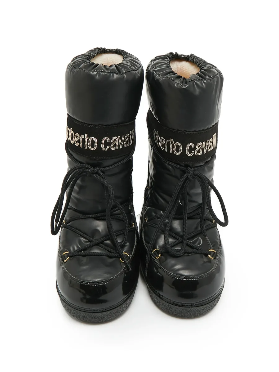 logo-patch snow boots 7
