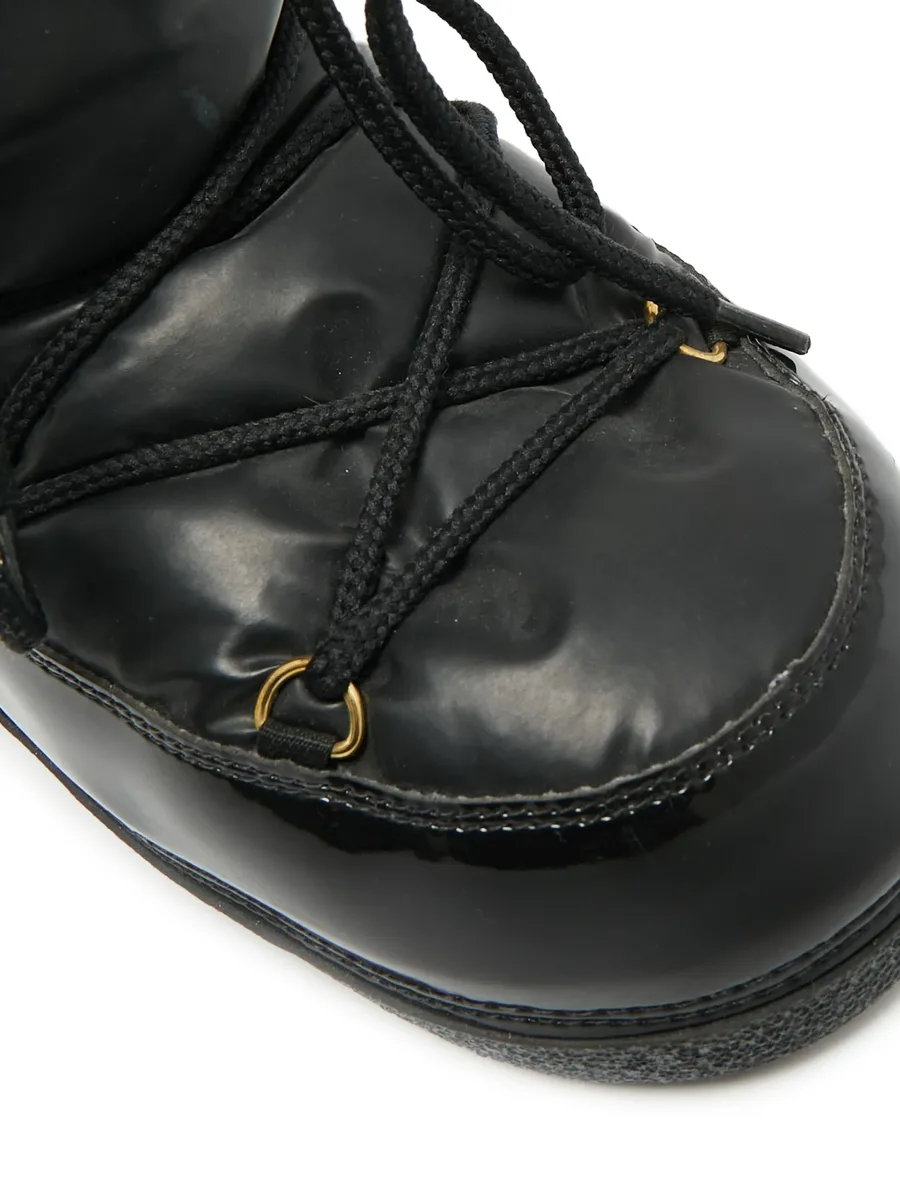 logo-patch snow boots 10