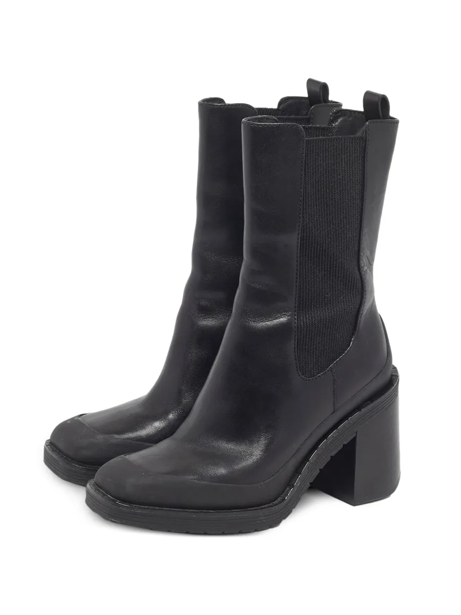 leather heel boots 5