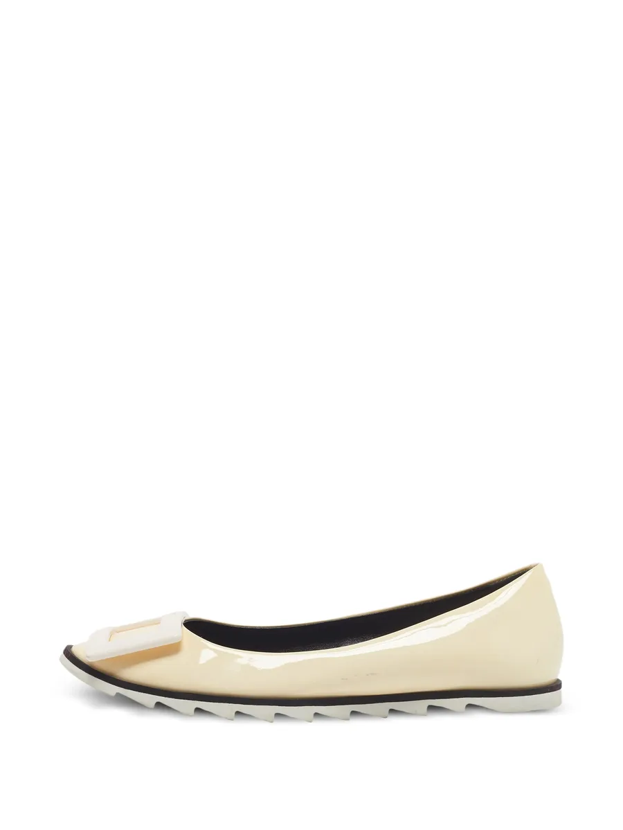 Trompette patent ballet flats 1