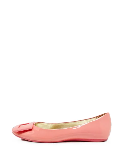 Gommette ballet flats