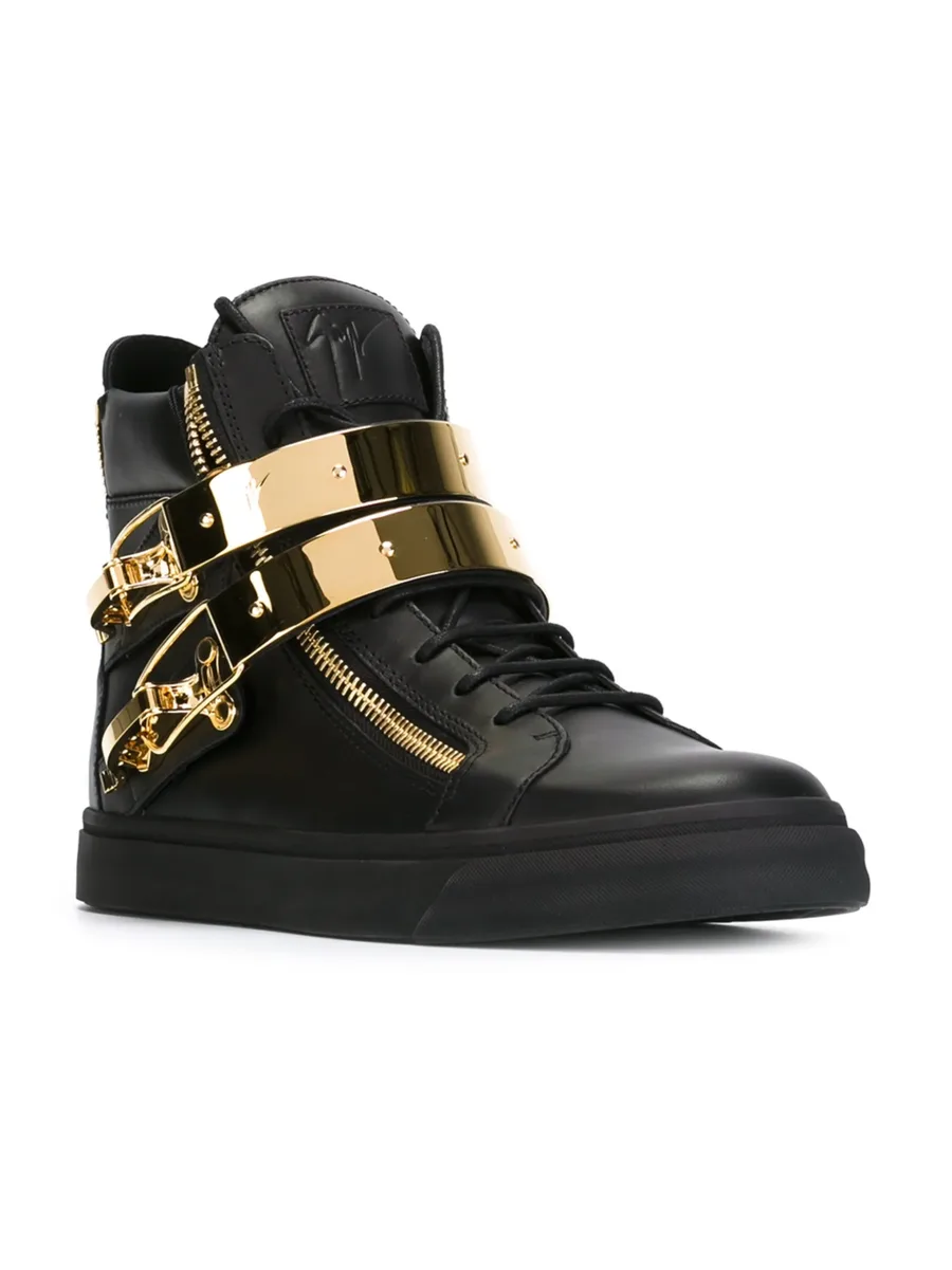 'Skylar' detail hi-top sneakers 3