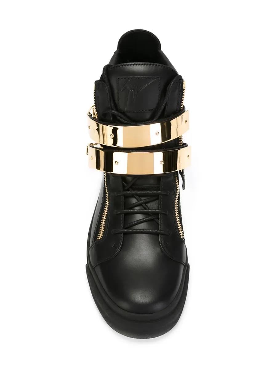 'Skylar' detail hi-top sneakers 8