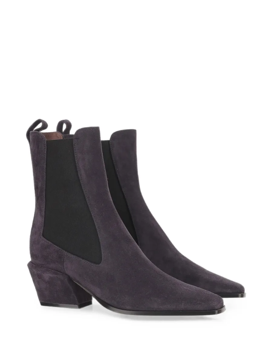 Bettina suede ankle boots 4