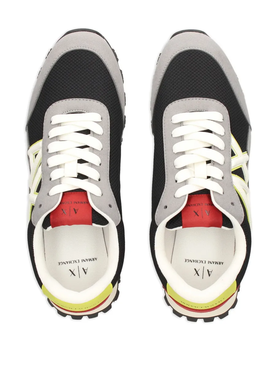 mesh-panelled sneakers 7