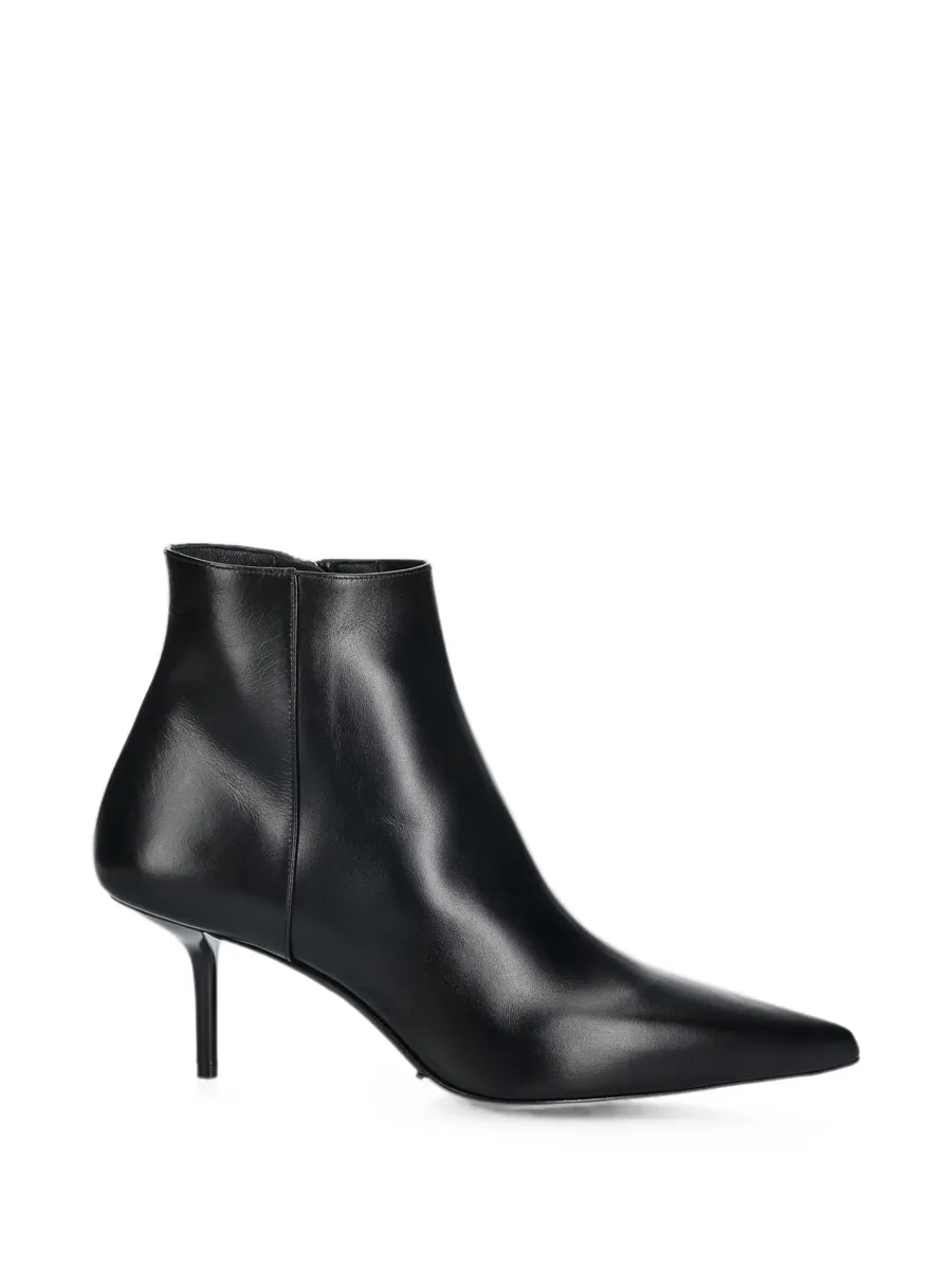 pointed-toe leather ankle boots 2