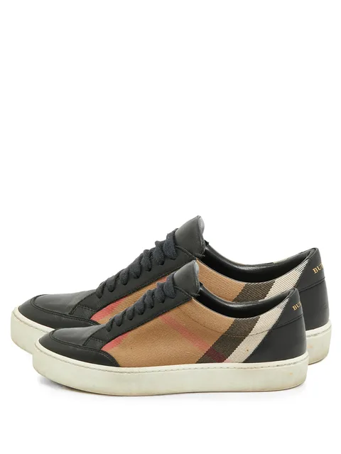 Nova Check low-top sneakers