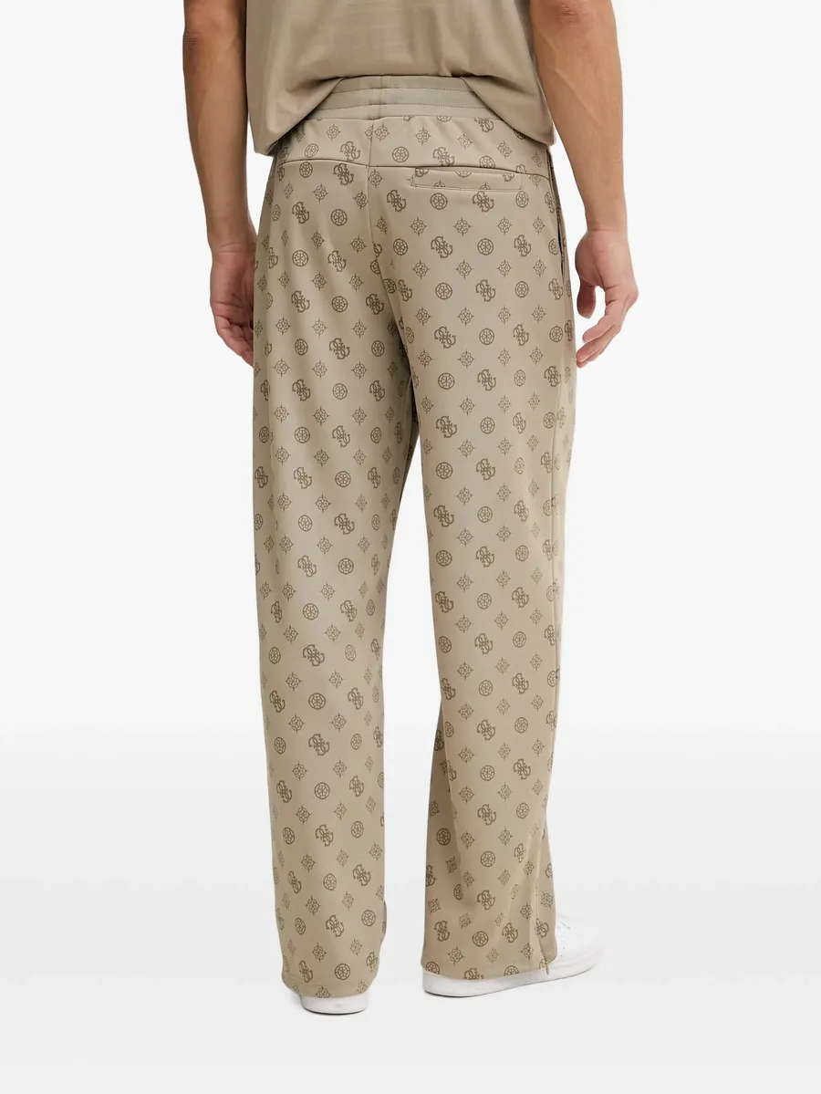 monogram-print track pants 6