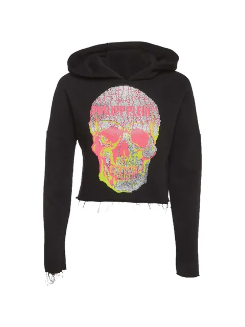 logo-print hoodie