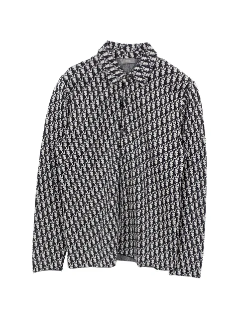 Oblique long-sleeve shirt