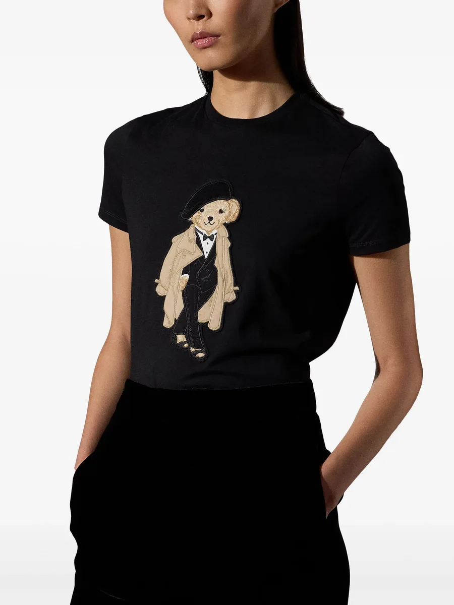 Trench Polo Bear cotton T-shirt 5