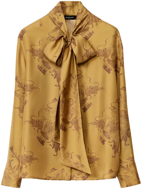 x Benni Bosetto silk shirt