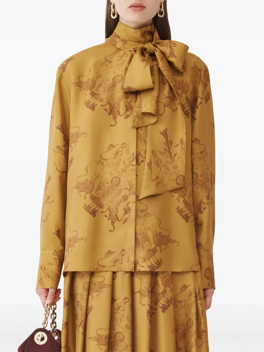 x Benni Bosetto silk shirt 5