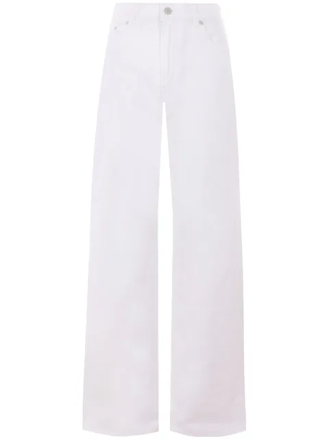 logo-patch jeans