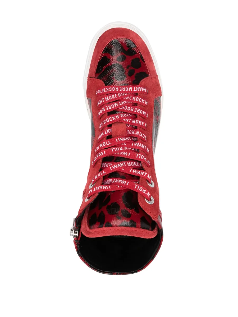 ZV1747 High Flash panelled sneakers 7