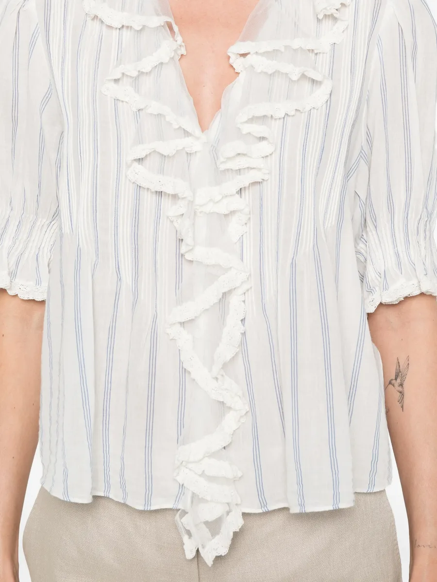 Henri striped blouse 9