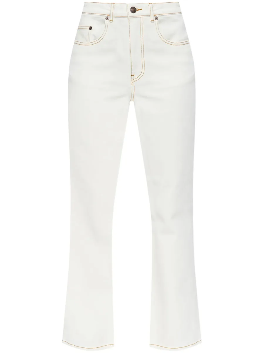 cropped flare jeans 2